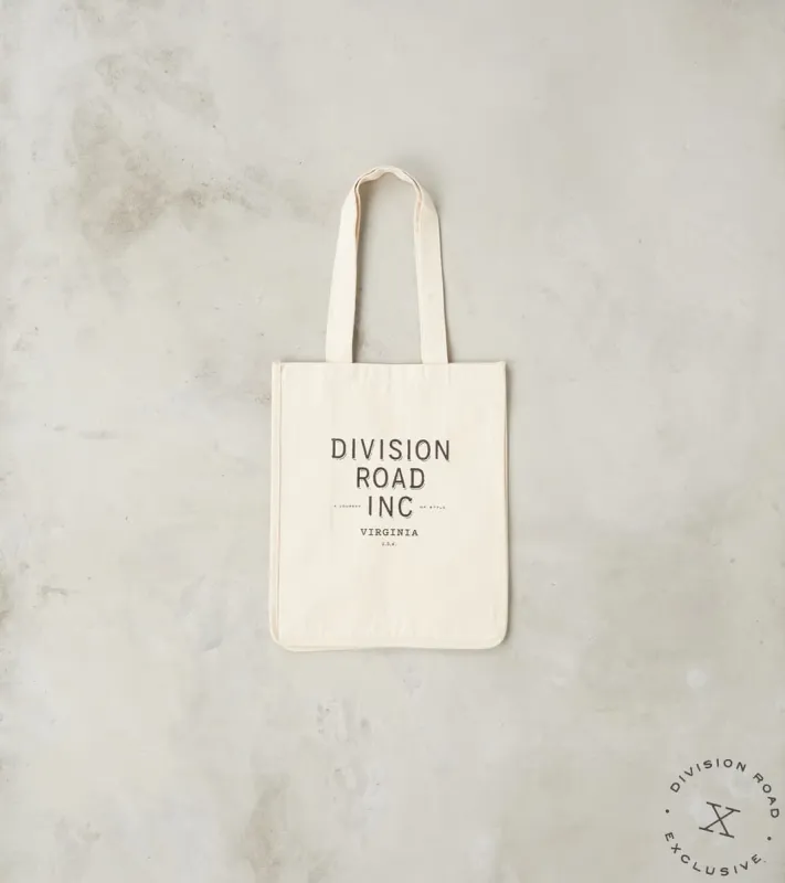 Division Road Tote - 12oz Natural Canvas sold by Division Road