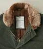 N-1 Deck Jacket - 7oz Martexin Waxed Sailcloth - Dark Moss sold by Division Road