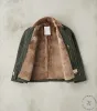 N-1 Deck Jacket - 7oz Martexin Waxed Sailcloth - Dark Moss sold by Division Road