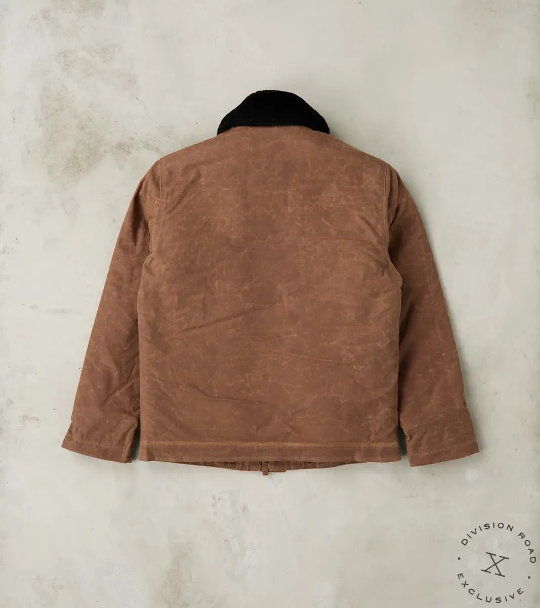 N-1 Deck Jacket - 7oz Martexin Waxed Sailcloth - Field Tan sold by Division Road product image thumbnail 2