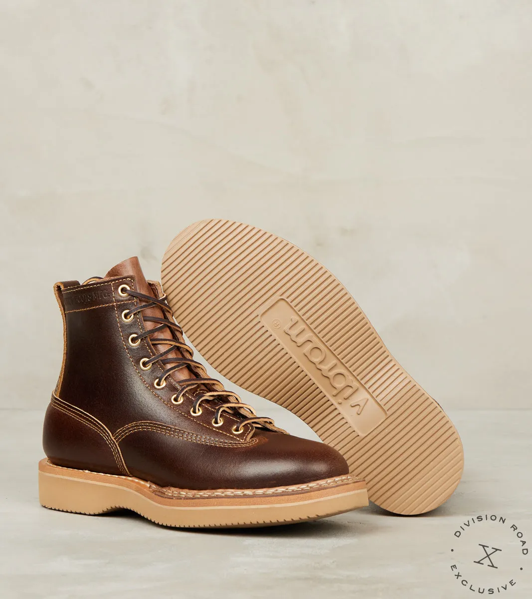 LTT Cutter 350 - Northwest - Vibram 2060 - Horween Cinnamon Waxed Flesh sold by Division Road product image thumbnail 2