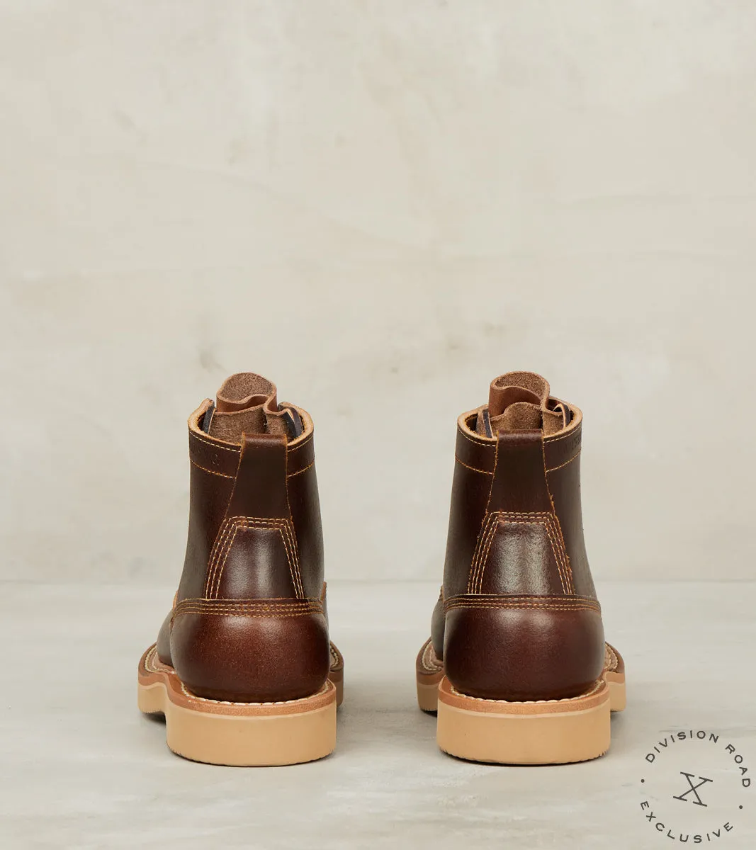 LTT Cutter 350 - Northwest - Vibram 2060 - Horween Cinnamon Waxed Flesh sold by Division Road product image thumbnail 5