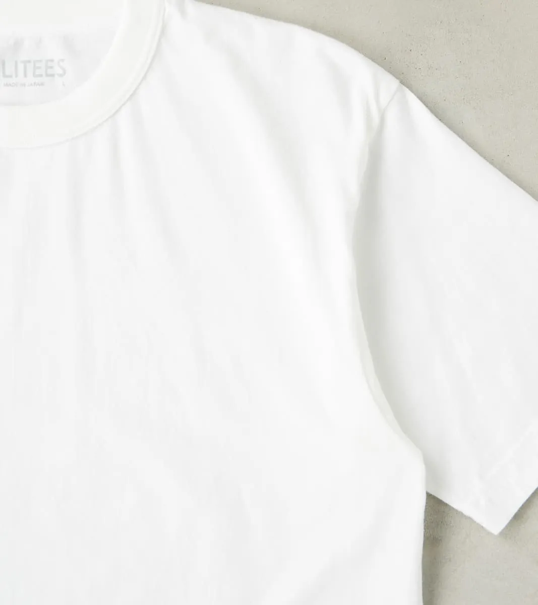 UTIL-WHT - UTILITEES Crew Neck T-Shirt - 5.5oz Loopwheel White sold by Division Road product image thumbnail 4
