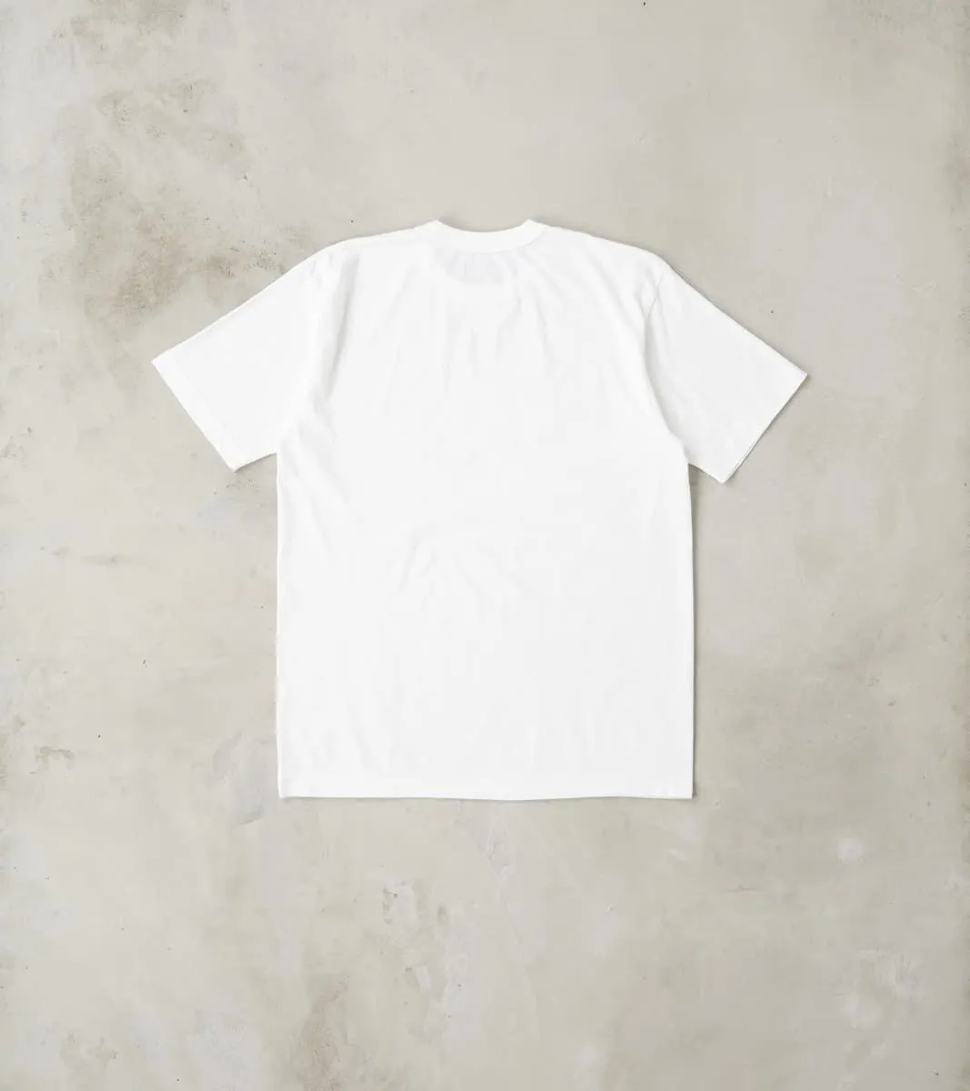 UTIL-WHT - UTILITEES Crew Neck T-Shirt - 5.5oz Loopwheel White sold by Division Road product image thumbnail 2