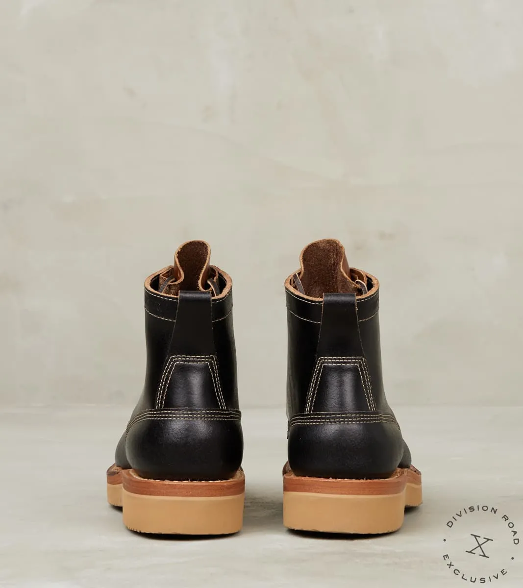 Cruiser 350 - 55 - Vibram 2060 - Horween Black Waxed Flesh sold by Division Road product image thumbnail 5