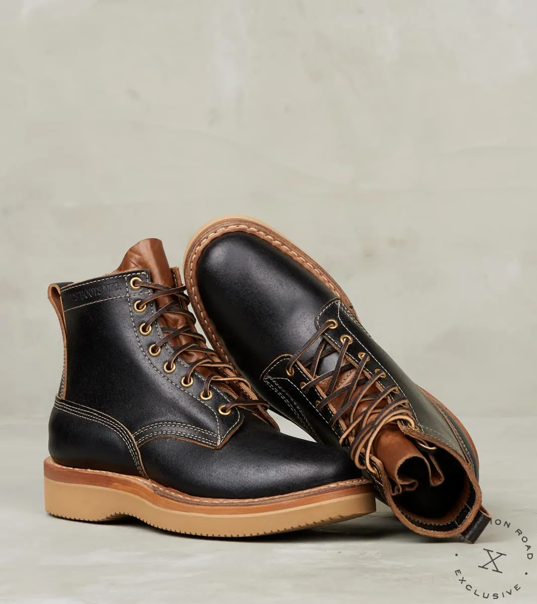 Cruiser 350 - 55 - Vibram 2060 - Horween Black Waxed Flesh sold by Division Road product image thumbnail 3