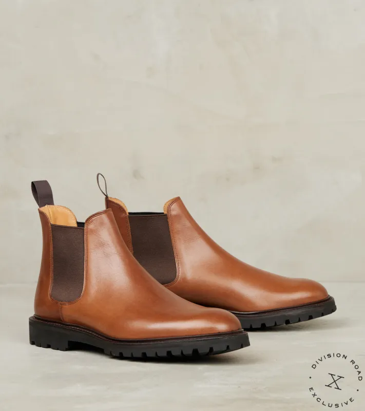 Chelsea 12 - 378 - Vibram Carrarmato  - Natural Hurricane Hide sold by Division Road
