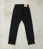 888SBR-14OD - High Rise Tapered - 14oz Broken Twill Indigo Overdyed Black sold by Division Road
