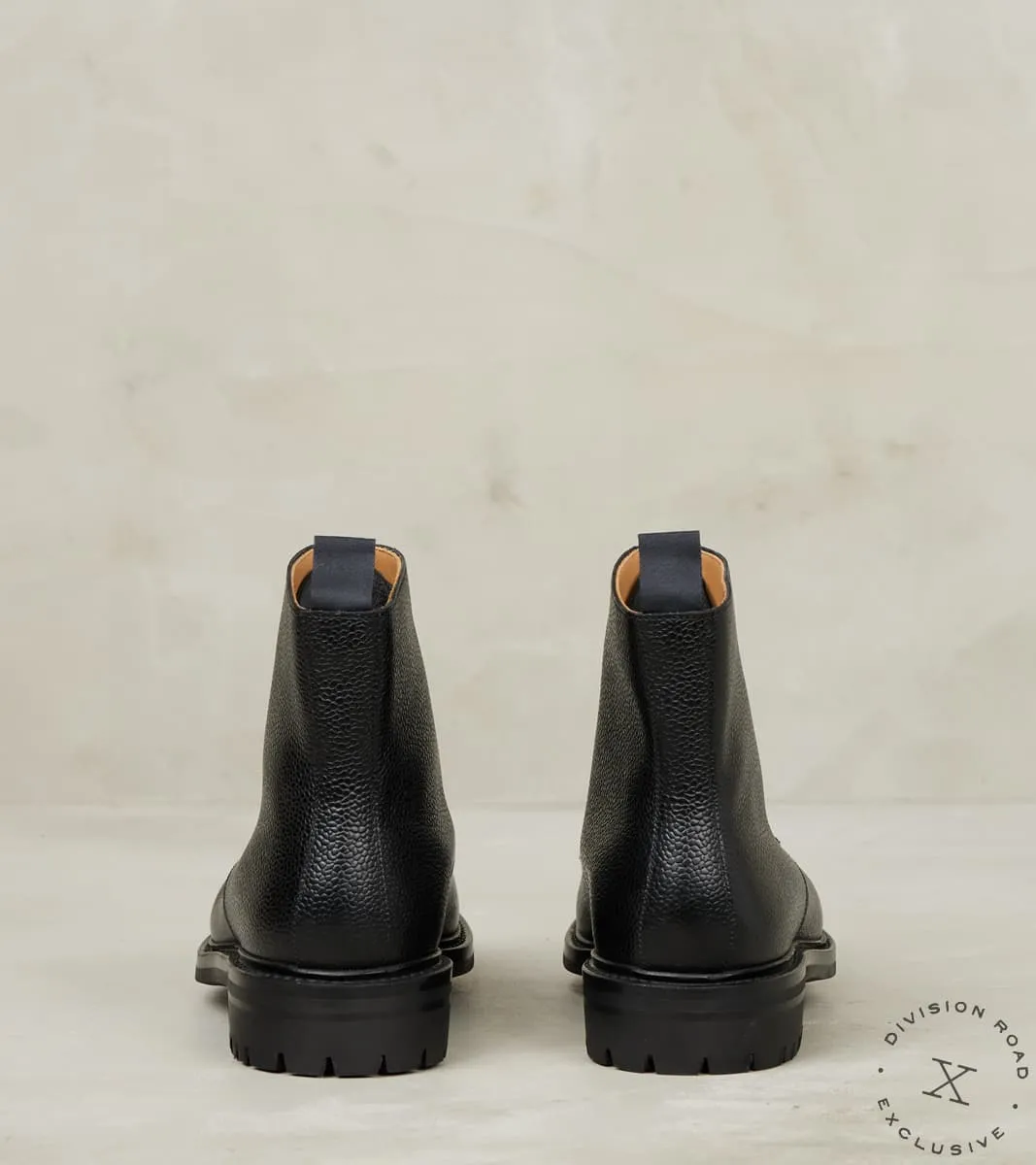 Coniston - 325 - Commando - Black Scotch Grain Calf sold by Division Road product image thumbnail 5