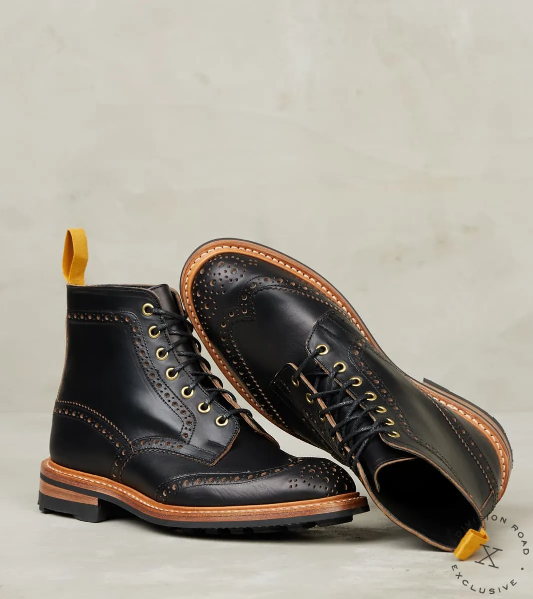 Stow Boot - 2298 - Ridgeway - Horween Black CXL sold by Division Road product image thumbnail 3