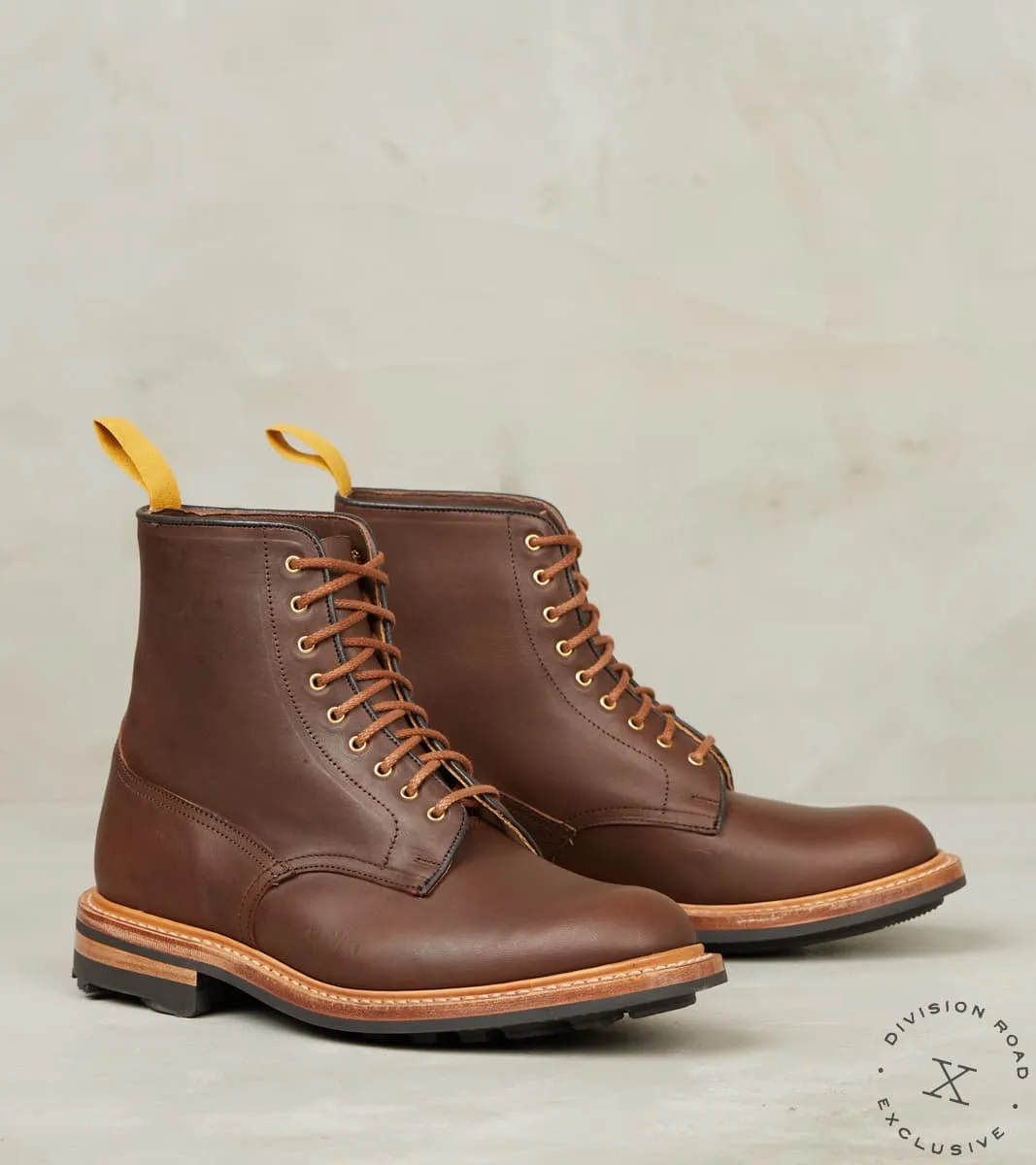 Tramping Boot - 4497 - Ridgeway - Horween Oak Horsehide sold by Division Road
