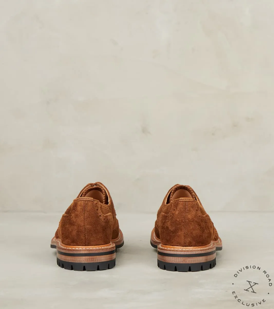 Bourton Brogue Derby - 2298 - Commando - CF Stead Snuff Kudu Reverse sold by Division Road product image thumbnail 5