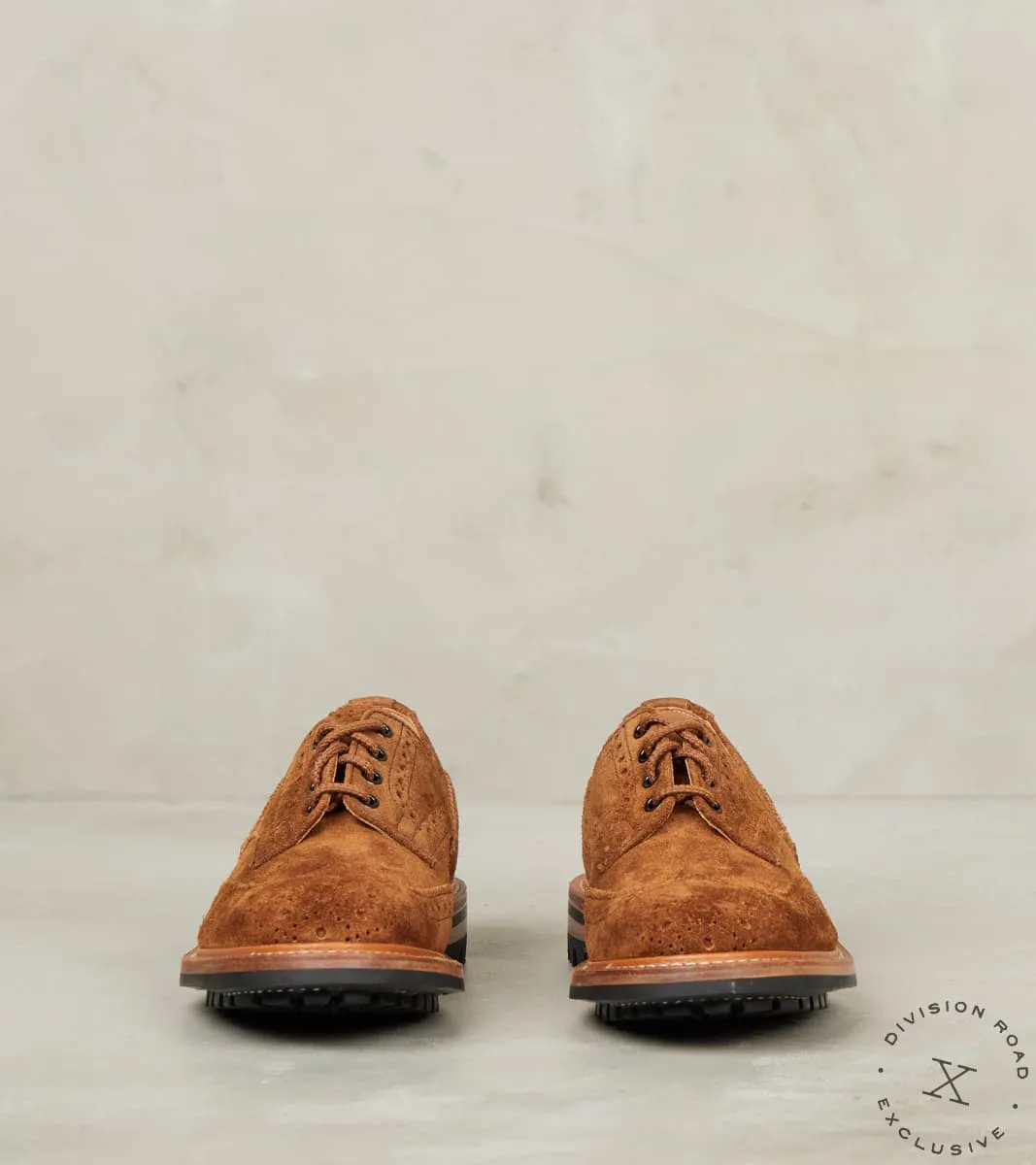 Bourton Brogue Derby - 2298 - Commando - CF Stead Snuff Kudu Reverse sold by Division Road product image thumbnail 4