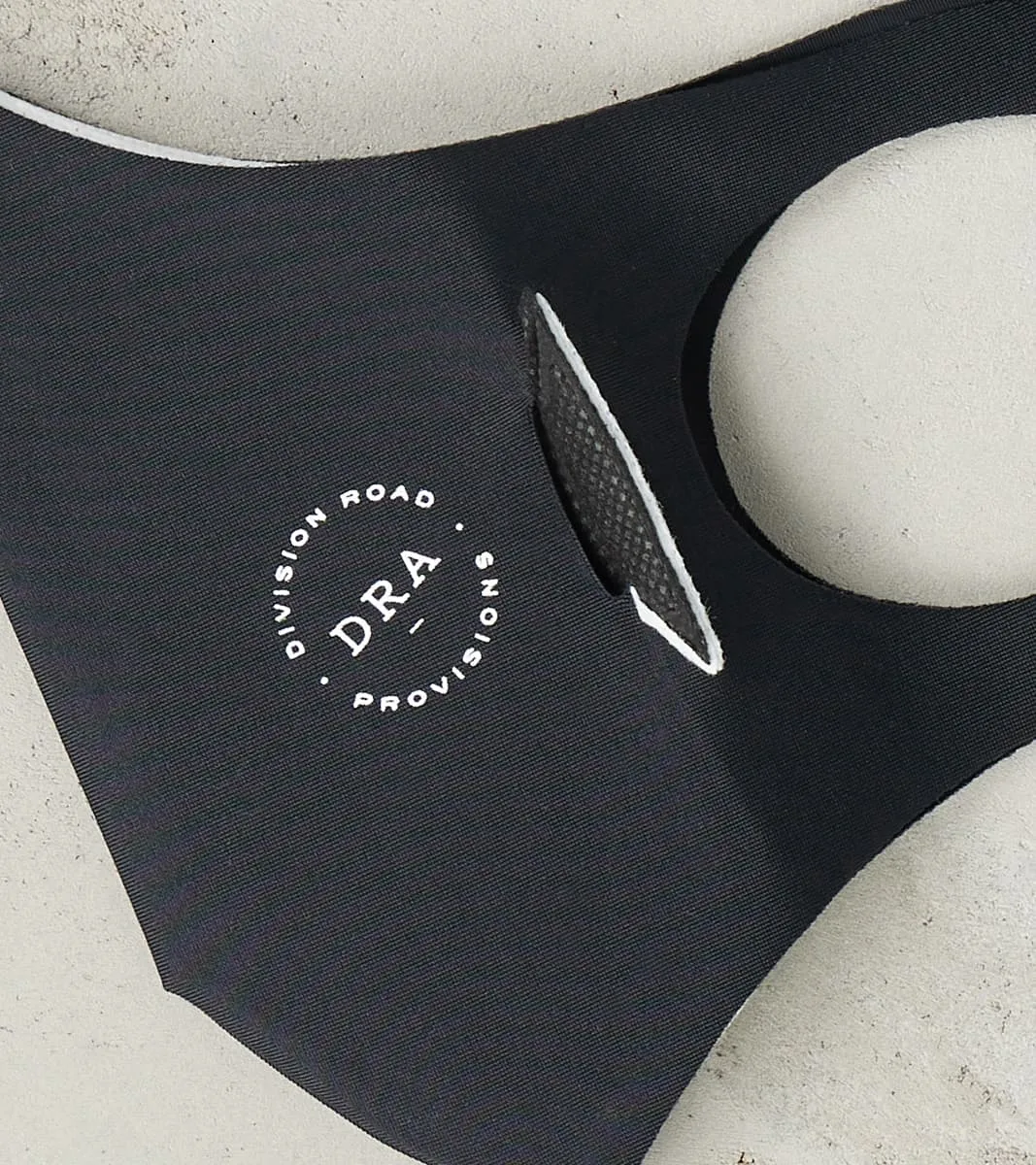 Model Two Face Mask - DRA Black sold by Division Road product image thumbnail 3