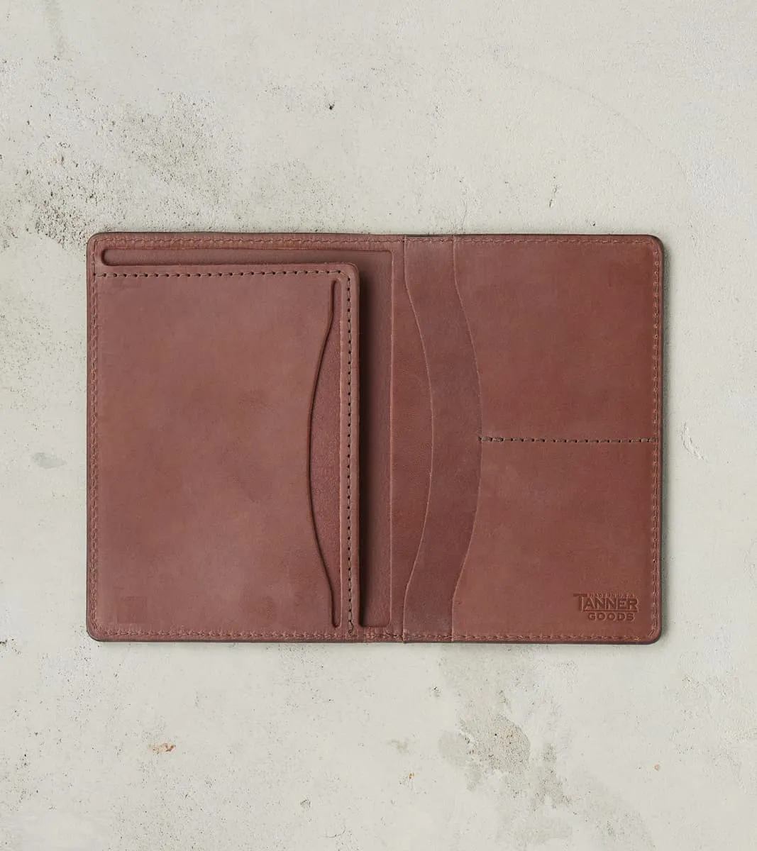 Travel Wallet - Cognac sold by Division Road product image thumbnail 2