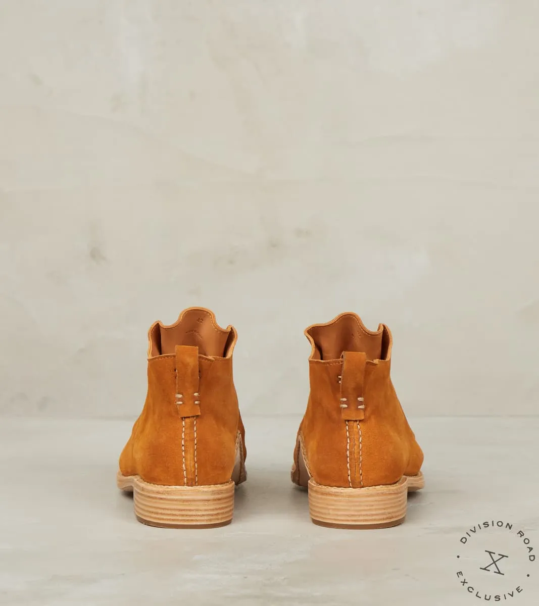 Double Fold - Leather ASP Sole - Clay Calf Suede sold by Division Road product image thumbnail 5