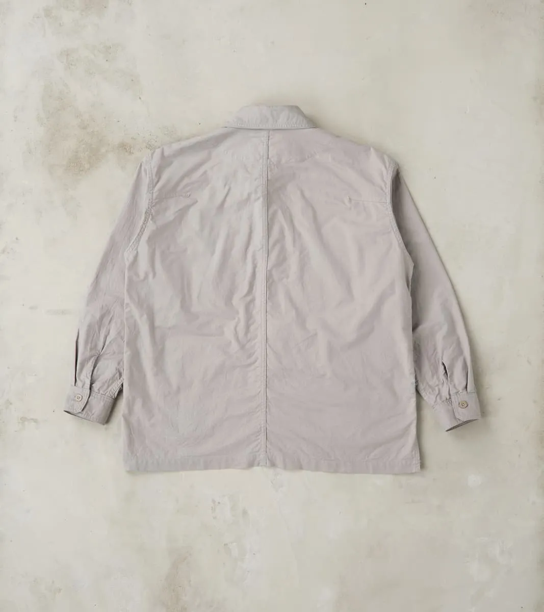 Military Shirt Jacket - Smokey Oxford Broadcloth - Gray sold by Division Road product image thumbnail 2