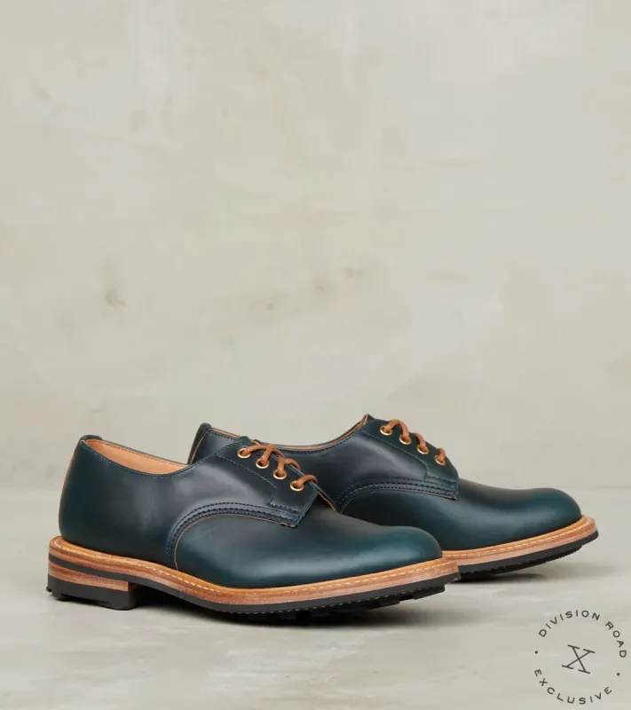 Daniel Tramping Shoe - 4497 - Ridgeway - Horween Navy CXL sold by Division Road