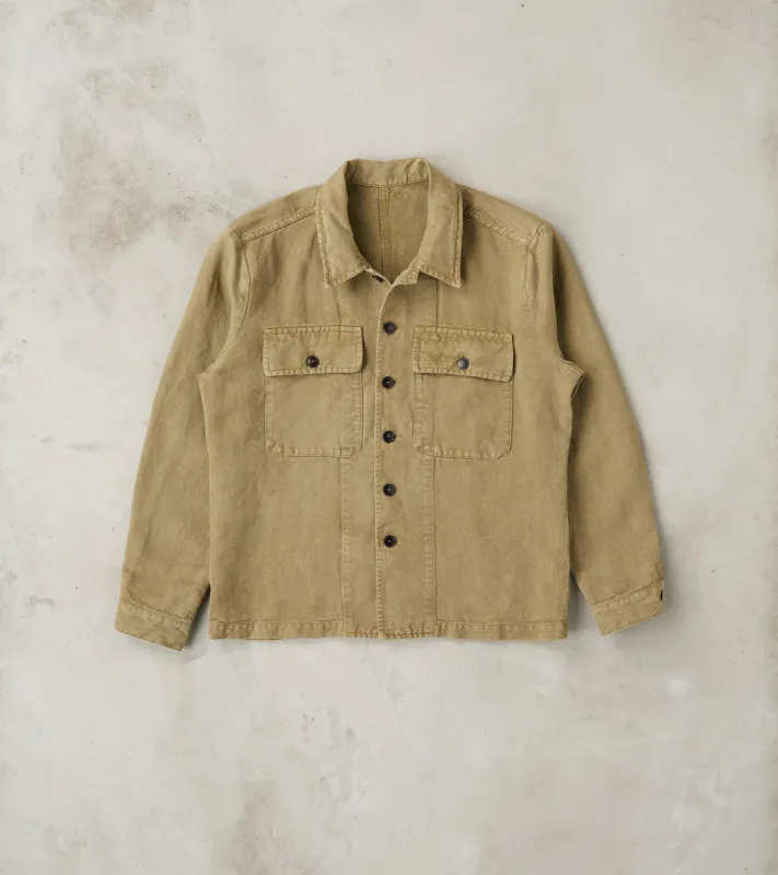 Swiss Army Helvetica Shirt - Sage Linen sold by Division Road