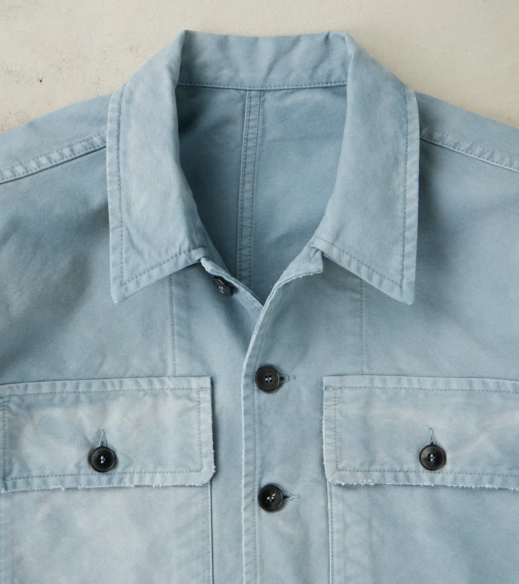 Swiss Army Helvetica Shirt - Aged Canvas sold by Division Road product image thumbnail 4