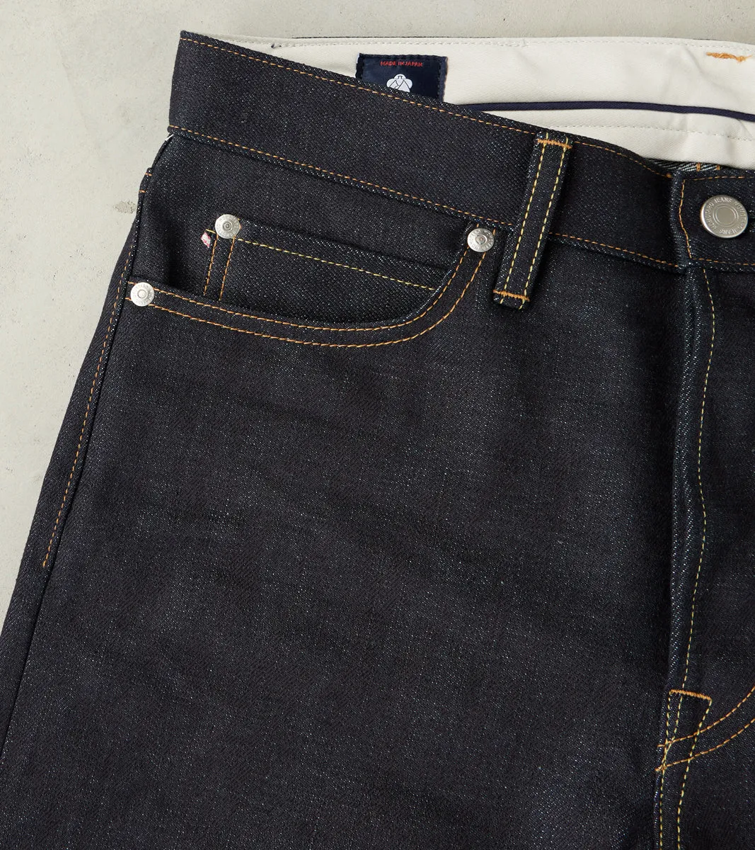 MMJB0200 - #200 Standard Tapered - 14.7oz Tokuno Indigo sold by Division Road product image thumbnail 4