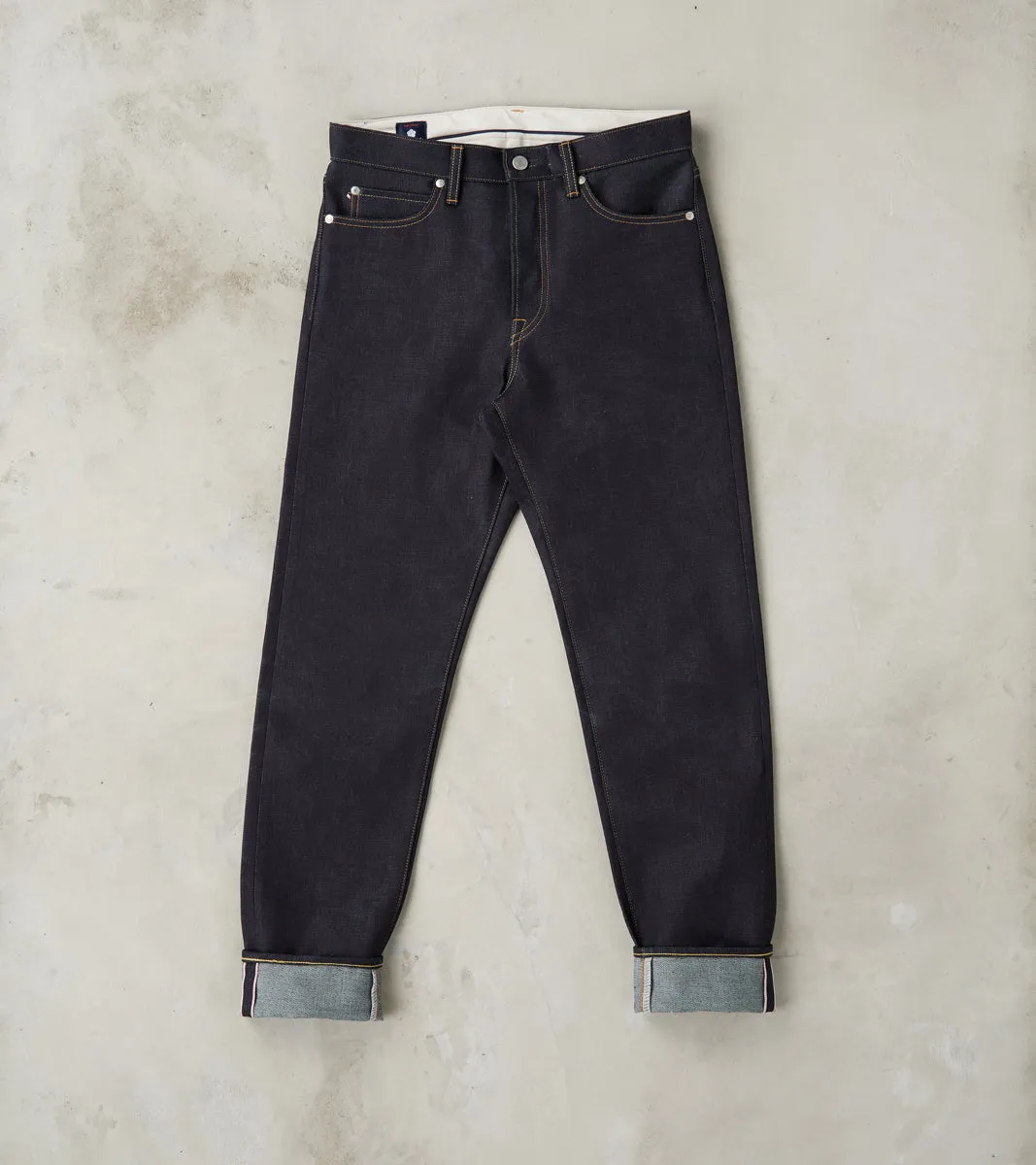MMJB0200 - #200 Standard Tapered - 14.7oz Tokuno Indigo sold by Division Road
