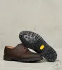 Sandhurst - 325 - Vibram Carrarmato - Dark Brown Roughout Suede sold by Division Road