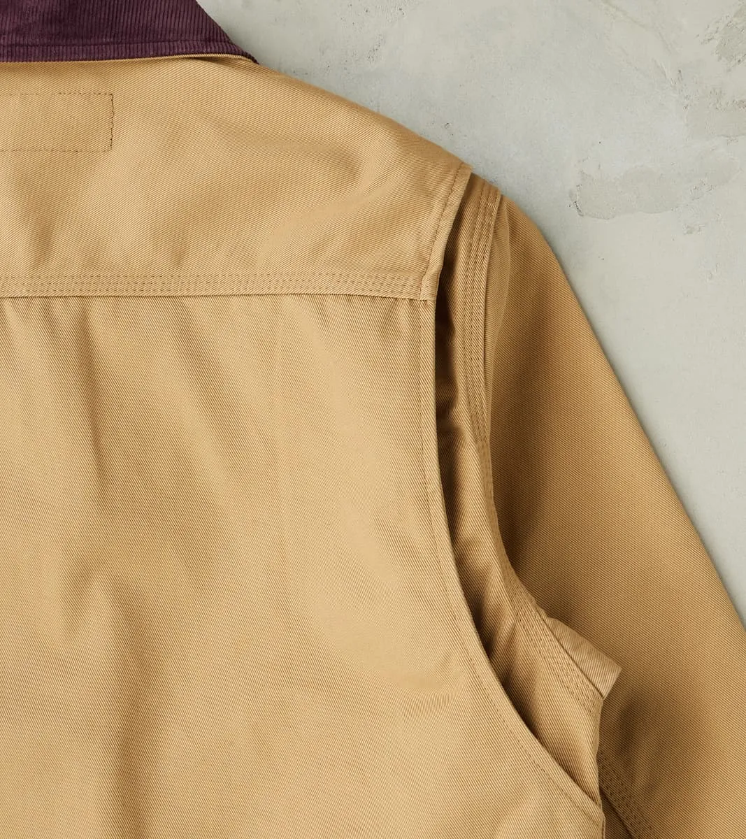 144J-BEI - Work Jacket - 12oz Kurashikizome® Beige Twill sold by Division Road product image thumbnail 5
