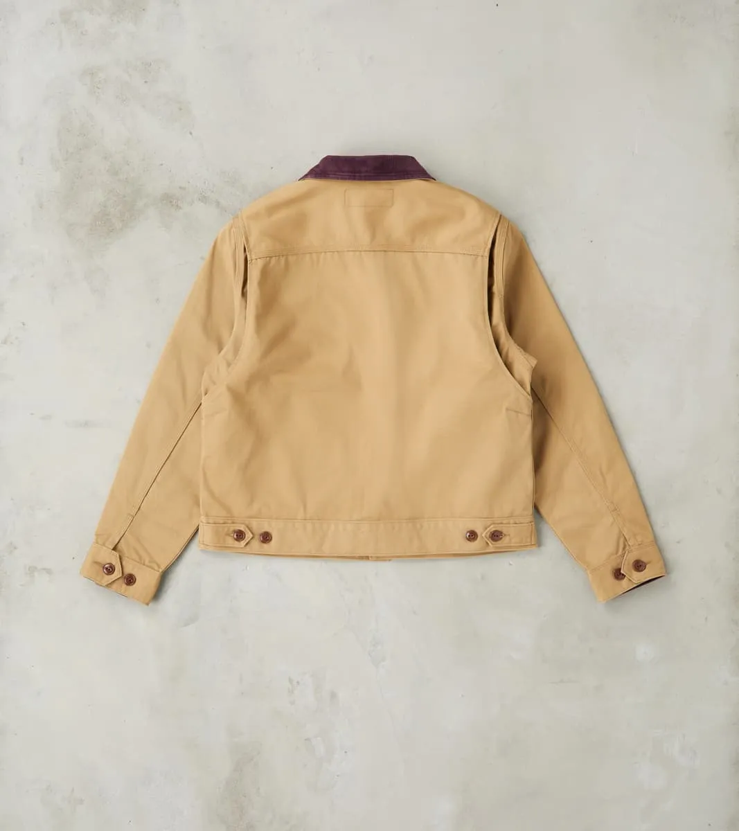 144J-BEI - Work Jacket - 12oz Kurashikizome® Beige Twill sold by Division Road product image thumbnail 2