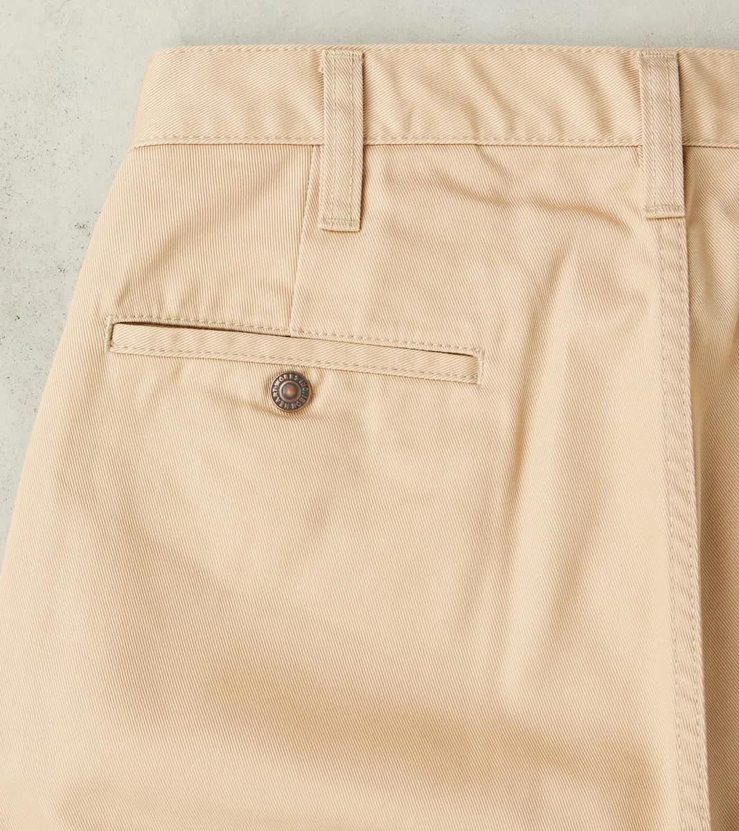721-KHA - Slim Tapered - Mercerized Selvedge Khaki Chino sold by Division Road product image thumbnail 4