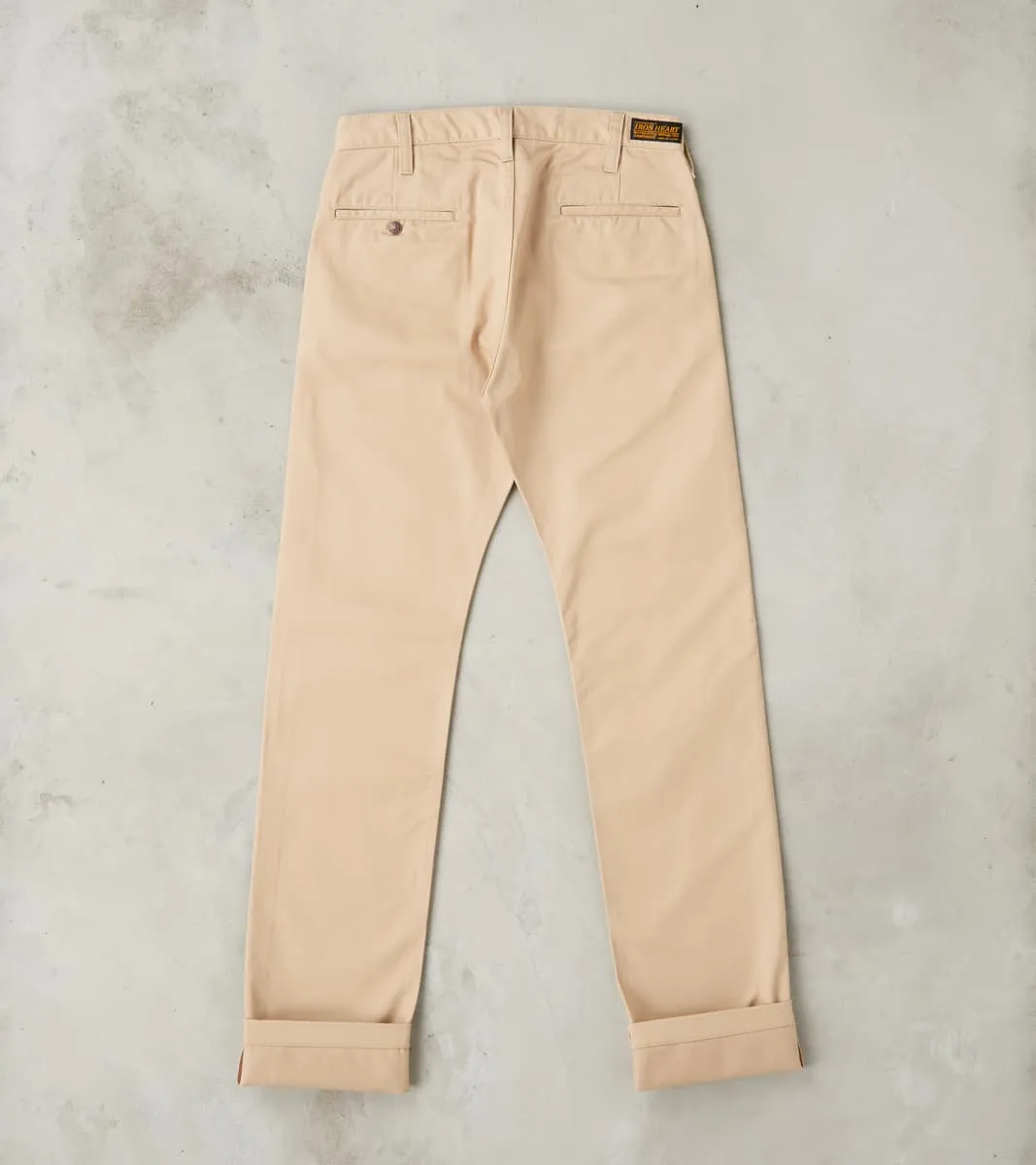 721-KHA - Slim Tapered - Mercerized Selvedge Khaki Chino sold by Division Road product image thumbnail 2