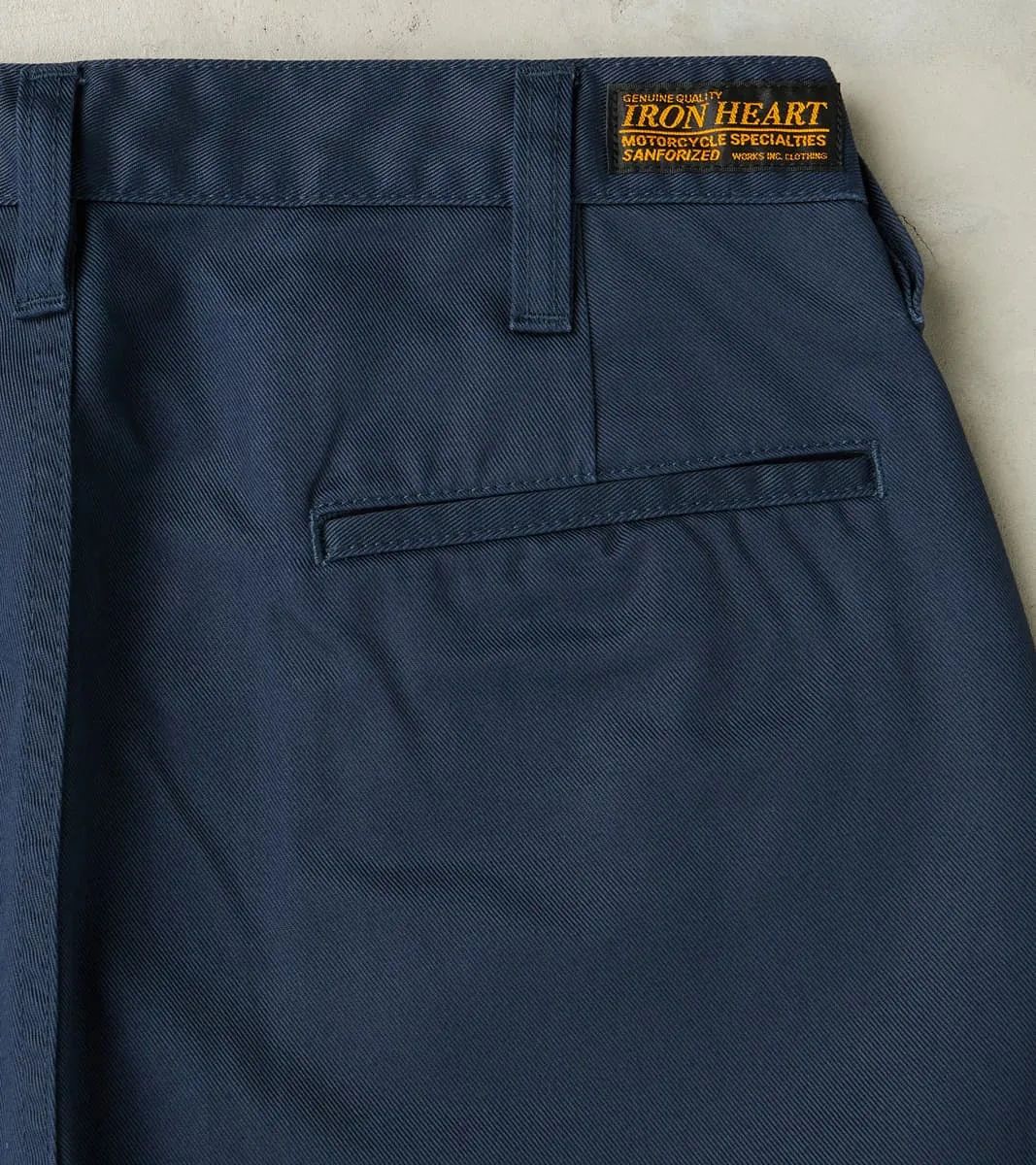 721-NAV - Slim Tapered - Mercerized Selvedge Navy Chino sold by Division Road product image thumbnail 3