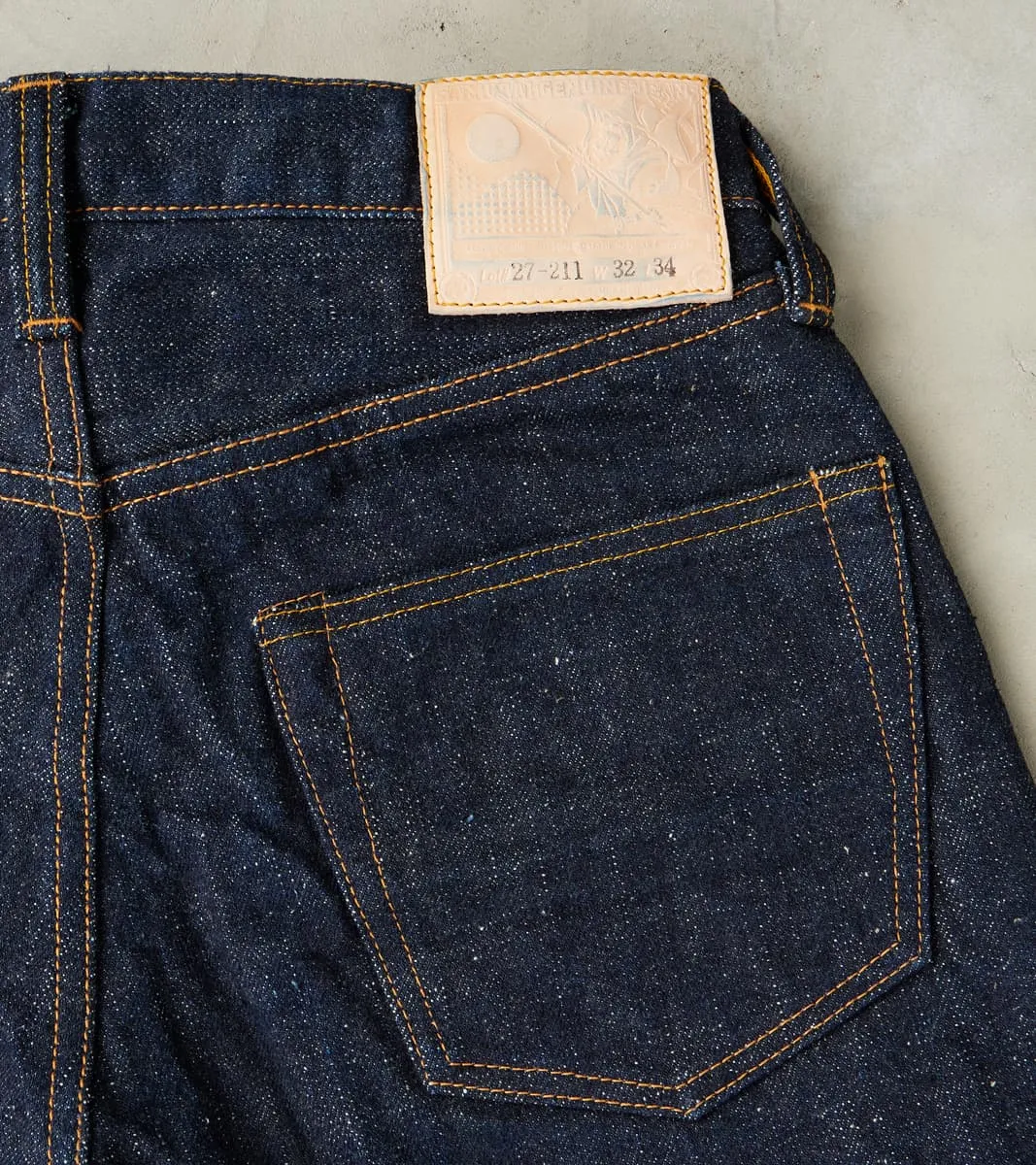 S211VX 17oz Bushido Benkei Indigo - Relaxed Tapered sold by Division Road product image thumbnail 3