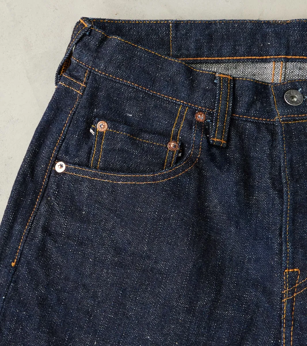 S211VX 17oz Bushido Benkei Indigo - Relaxed Tapered sold by Division Road product image thumbnail 4