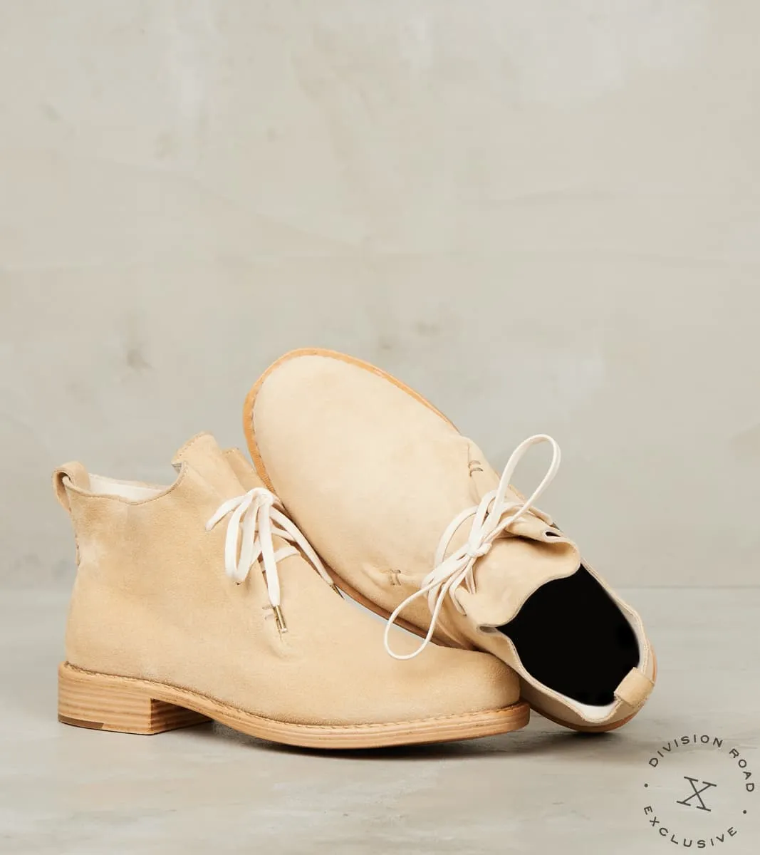 WMNs Double Fold - Leather ASP Sole - Sand Calf Suede sold by Division Road product image thumbnail 3