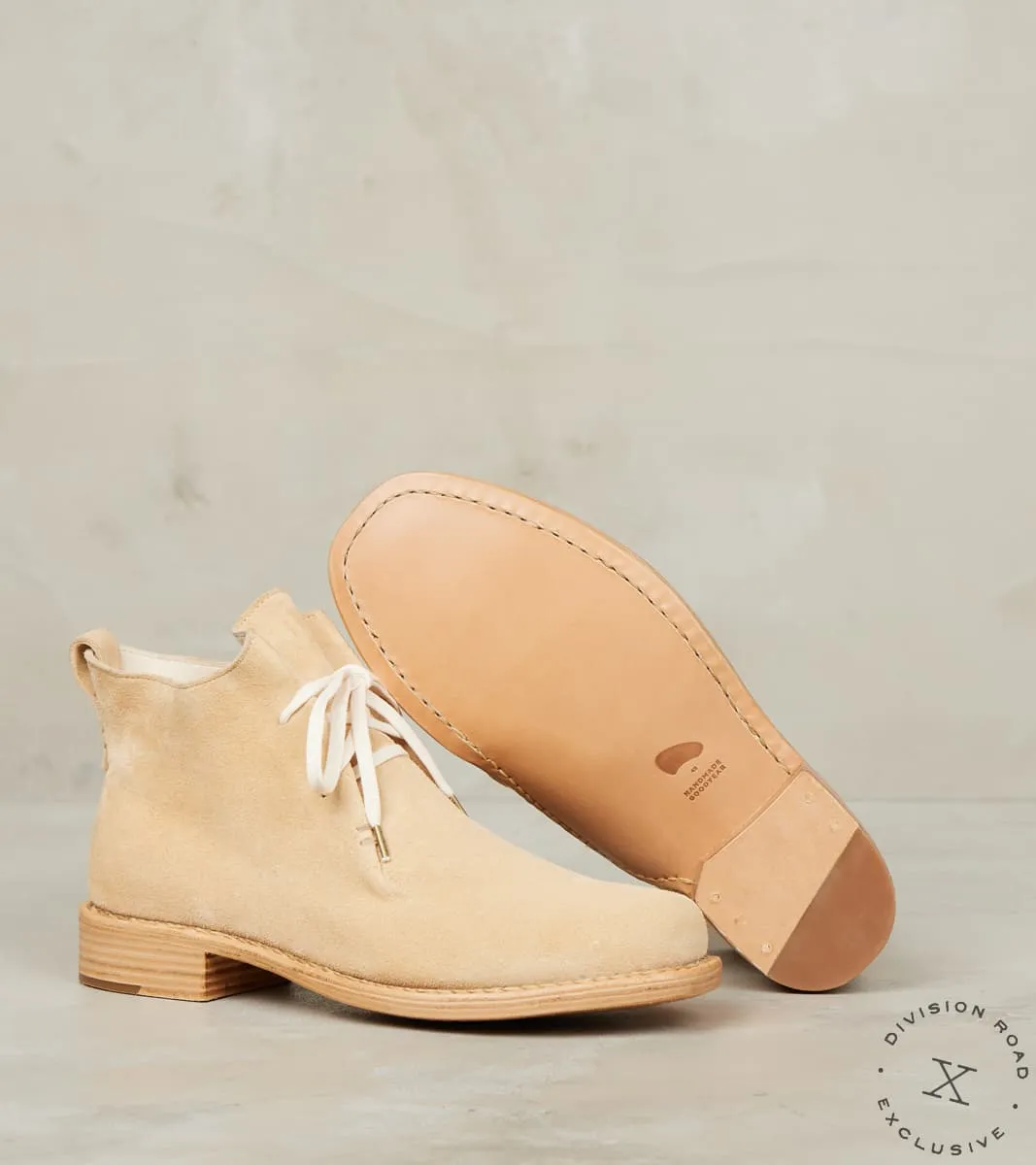 WMNs Double Fold - Leather ASP Sole - Sand Calf Suede sold by Division Road product image thumbnail 2