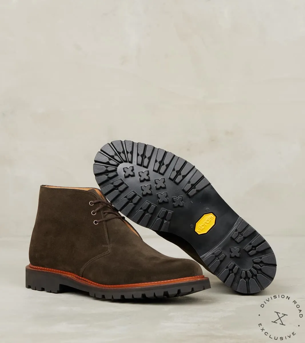 Chepstow 3 - 365 - Vibram Carrarmato - Earth Green Suede sold by Division Road product image thumbnail 2