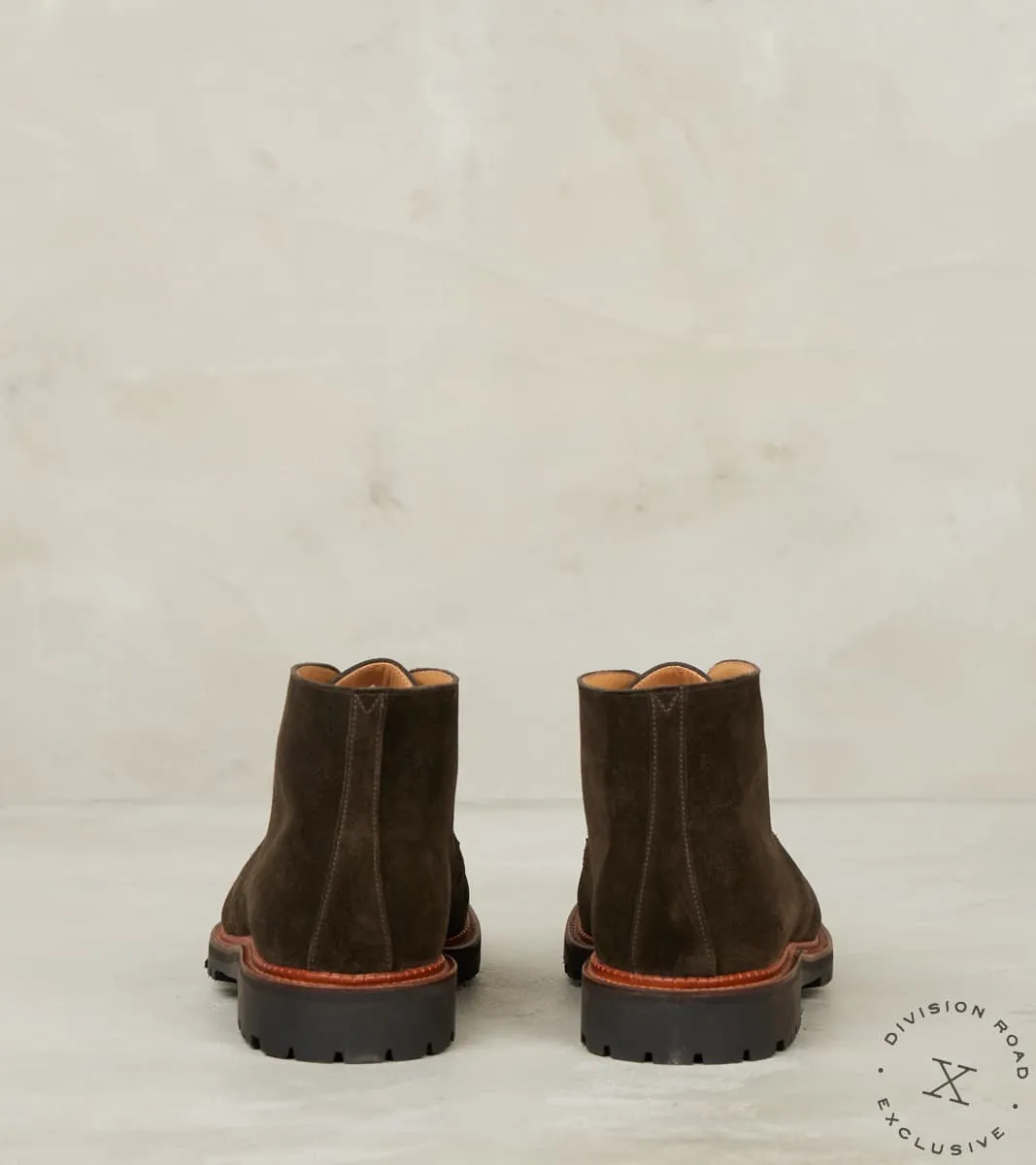 Chepstow 3 - 365 - Vibram Carrarmato - Earth Green Suede sold by Division Road product image thumbnail 5