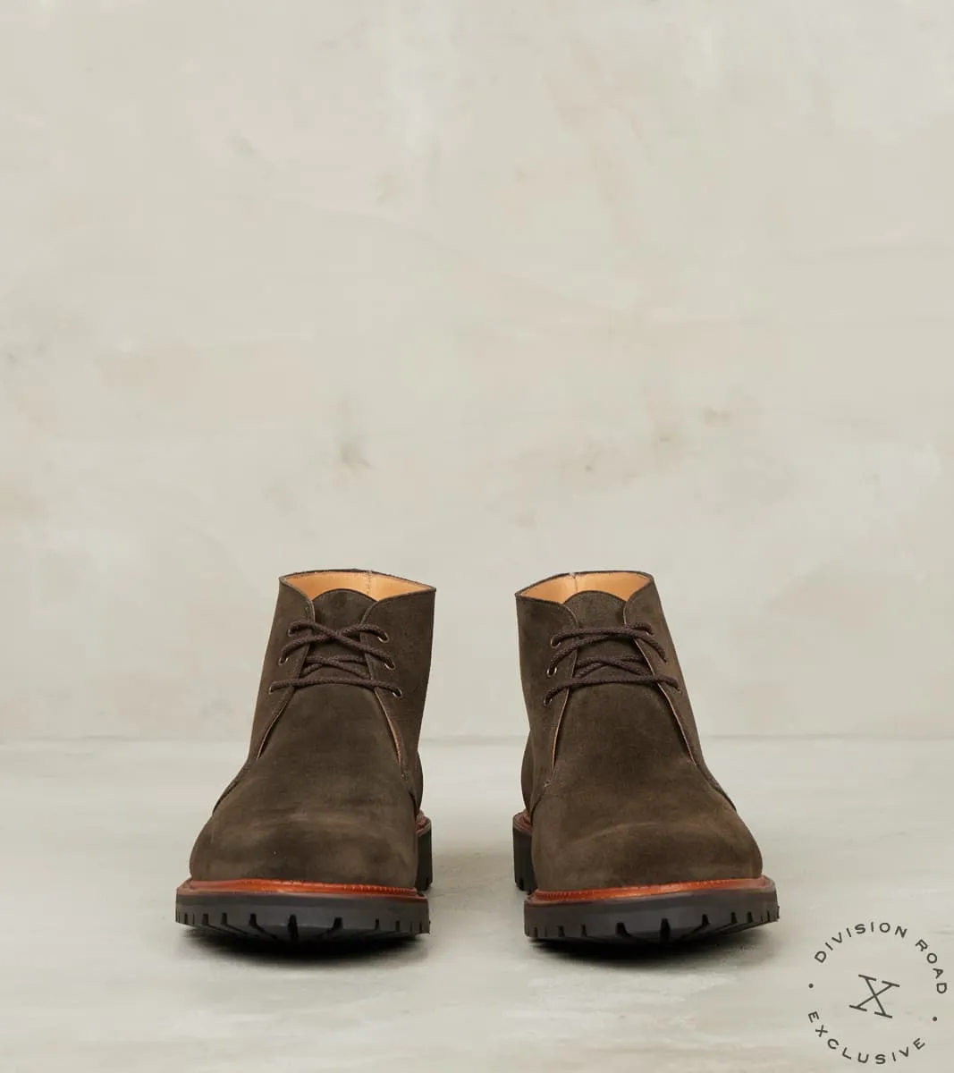 Chepstow 3 - 365 - Vibram Carrarmato - Earth Green Suede sold by Division Road product image thumbnail 4