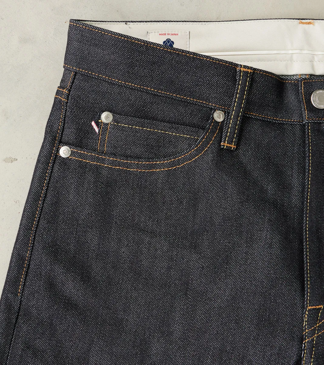 MMJZ0202 - #200 Standard Tapered - 15oz Indigo Cotton x Silk sold by Division Road product image thumbnail 4
