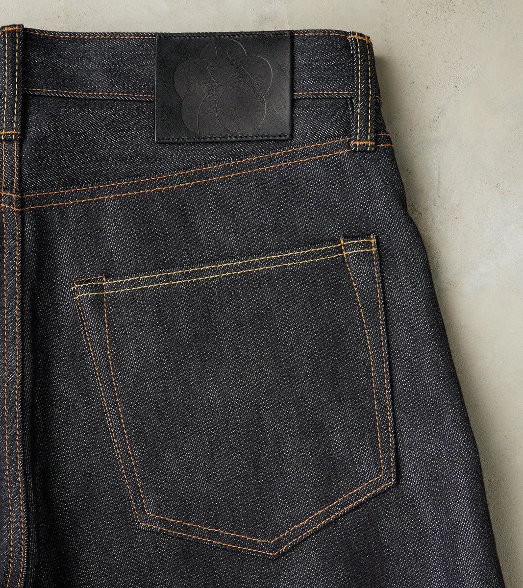 MMJZ0202 - #200 Standard Tapered - 15oz Indigo Cotton x Silk sold by Division Road product image thumbnail 3