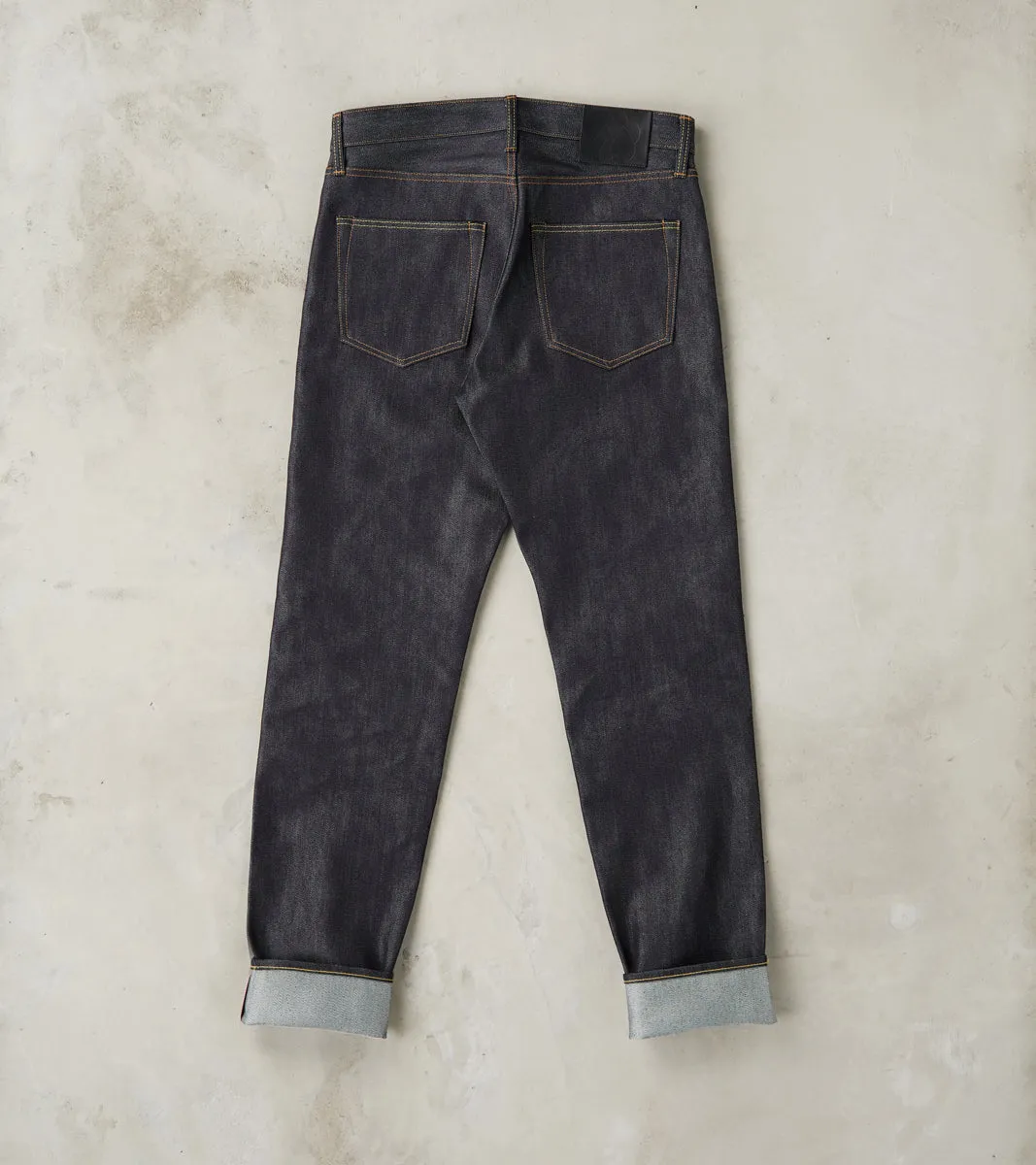 MMJZ0202 - #200 Standard Tapered - 15oz Indigo Cotton x Silk sold by Division Road product image thumbnail 2