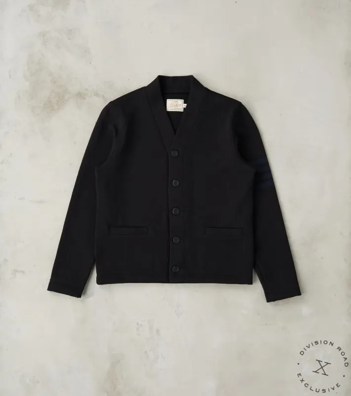 Barrister Cardigan - Black sold by Division Road