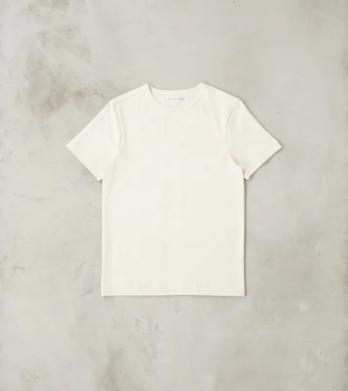 215 Good Originals - 7.2oz Loopwheeled 2-Thread T-Shirt - 02 Nature sold by Division Road