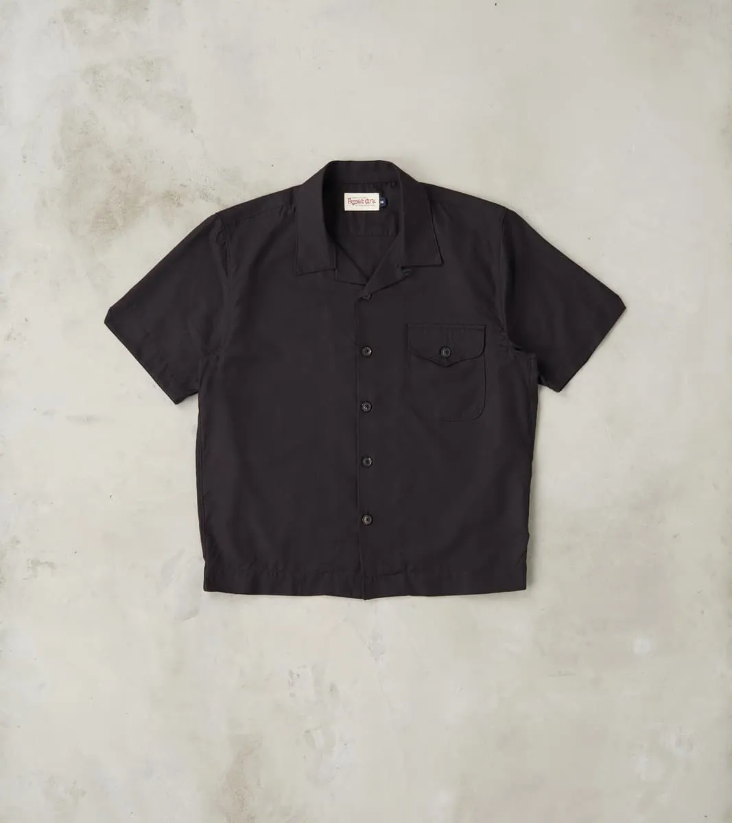 Jove - Japanese Cotton Tencel Twill - Black sold by Division Road
