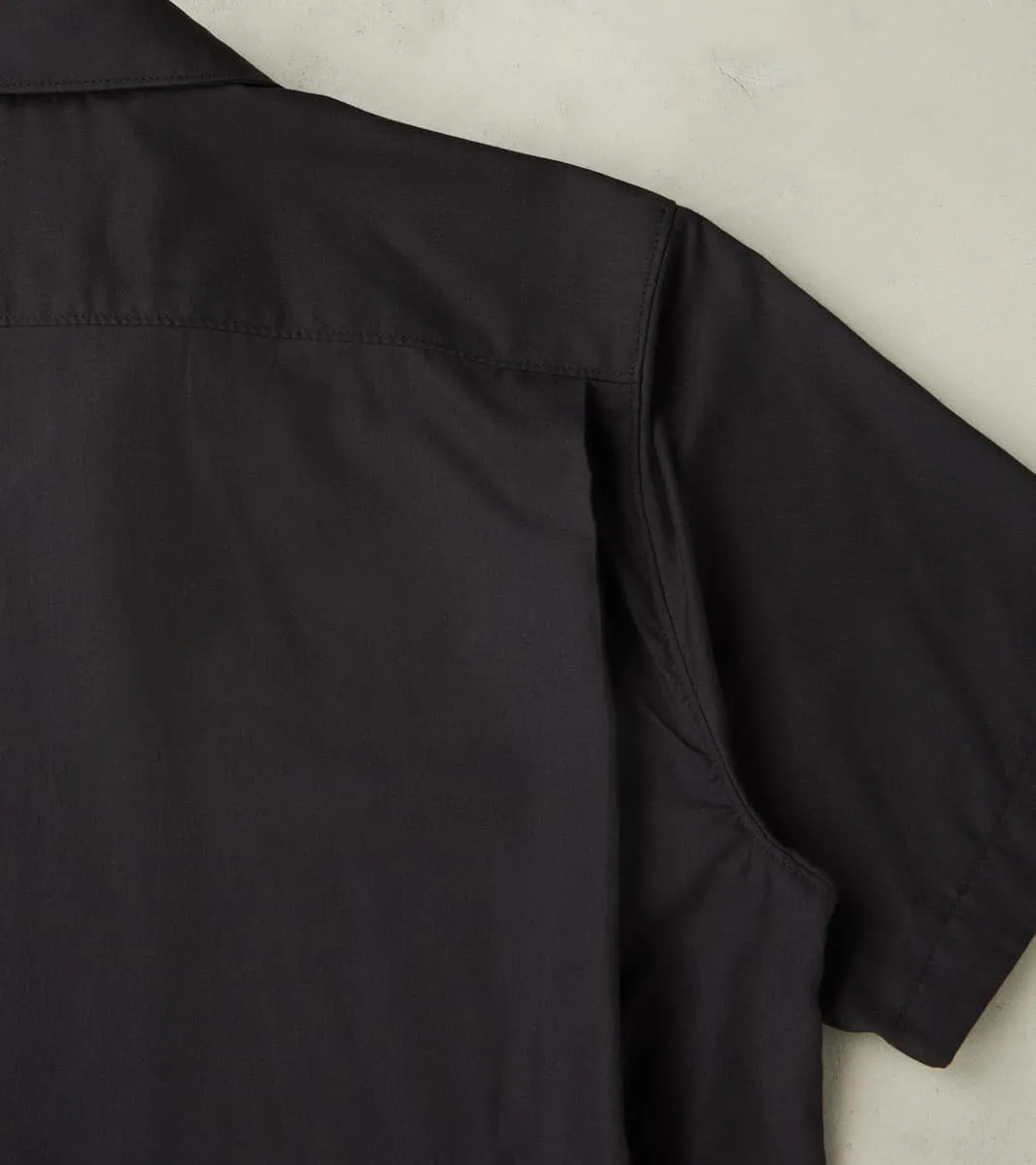 Jove - Japanese Cotton Tencel Twill - Black sold by Division Road product image thumbnail 4