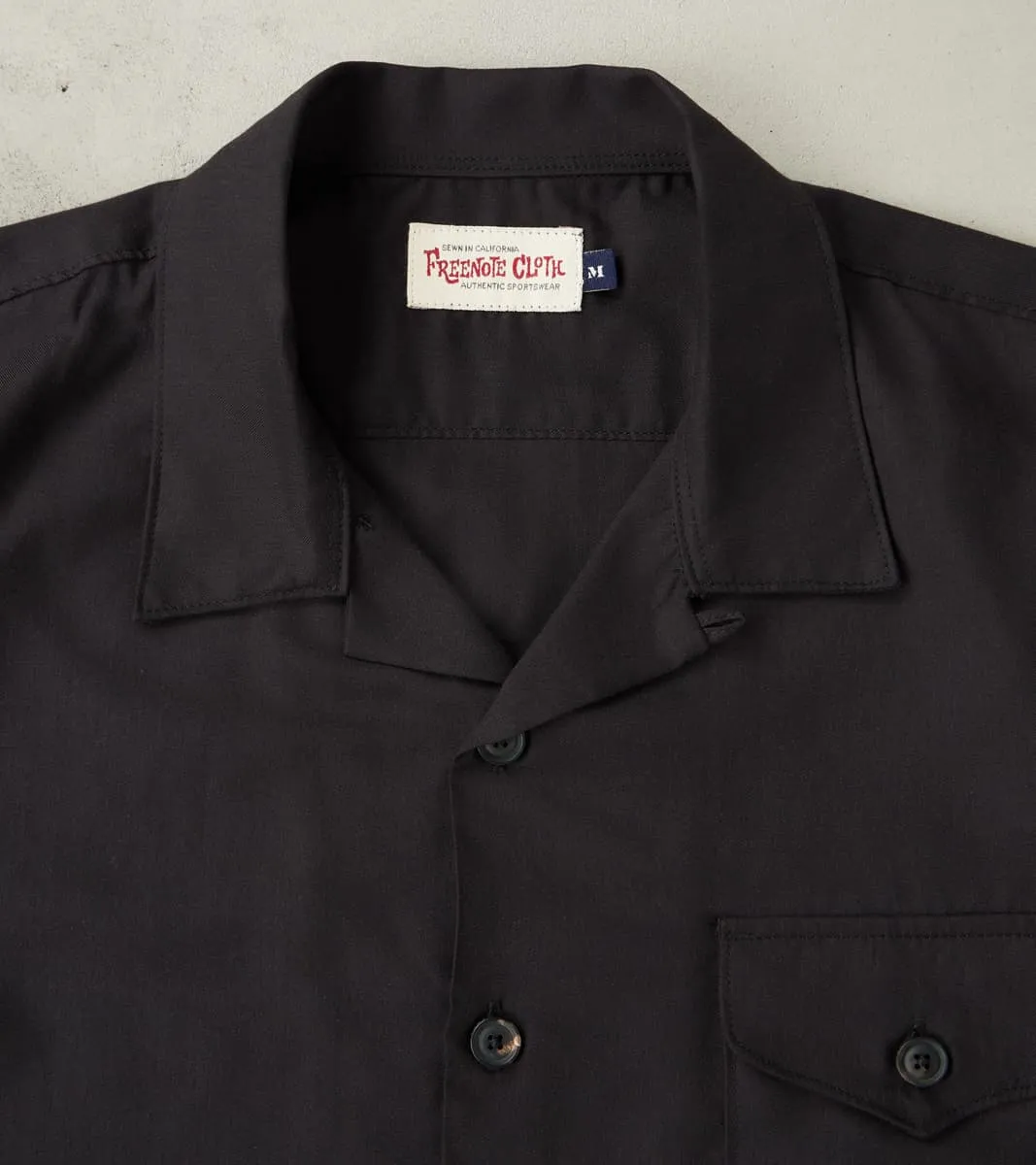 Jove - Japanese Cotton Tencel Twill - Black sold by Division Road product image thumbnail 3