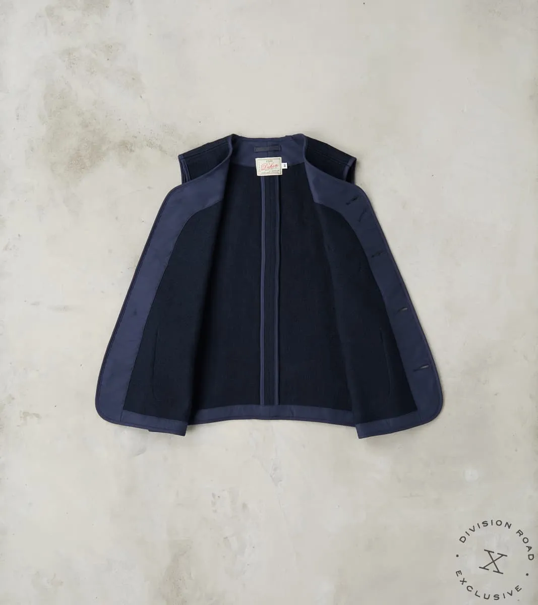 Knit Utility Vest - Navy sold by Division Road product image thumbnail 3