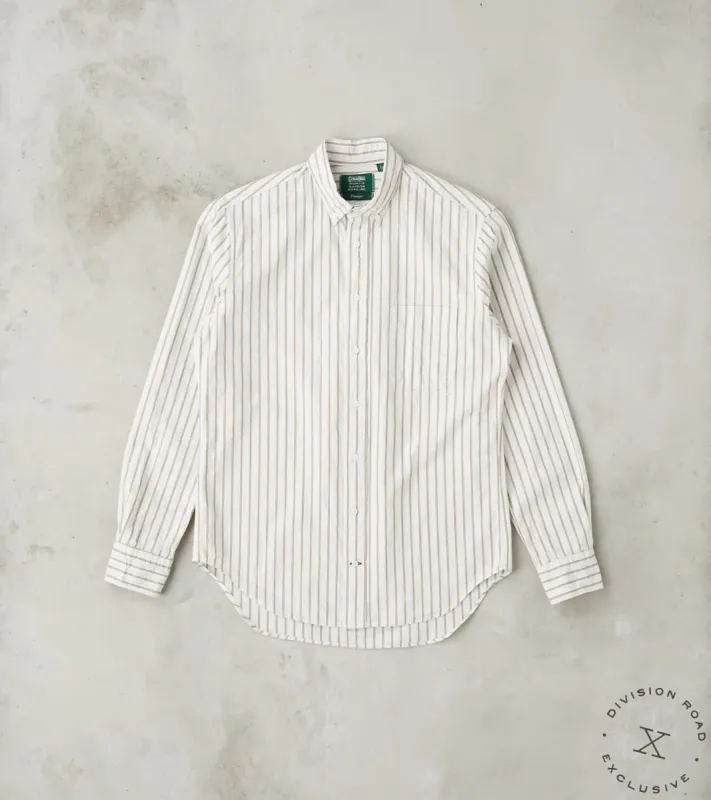 Japanese Washer Stripe - Antique White sold by Division Road