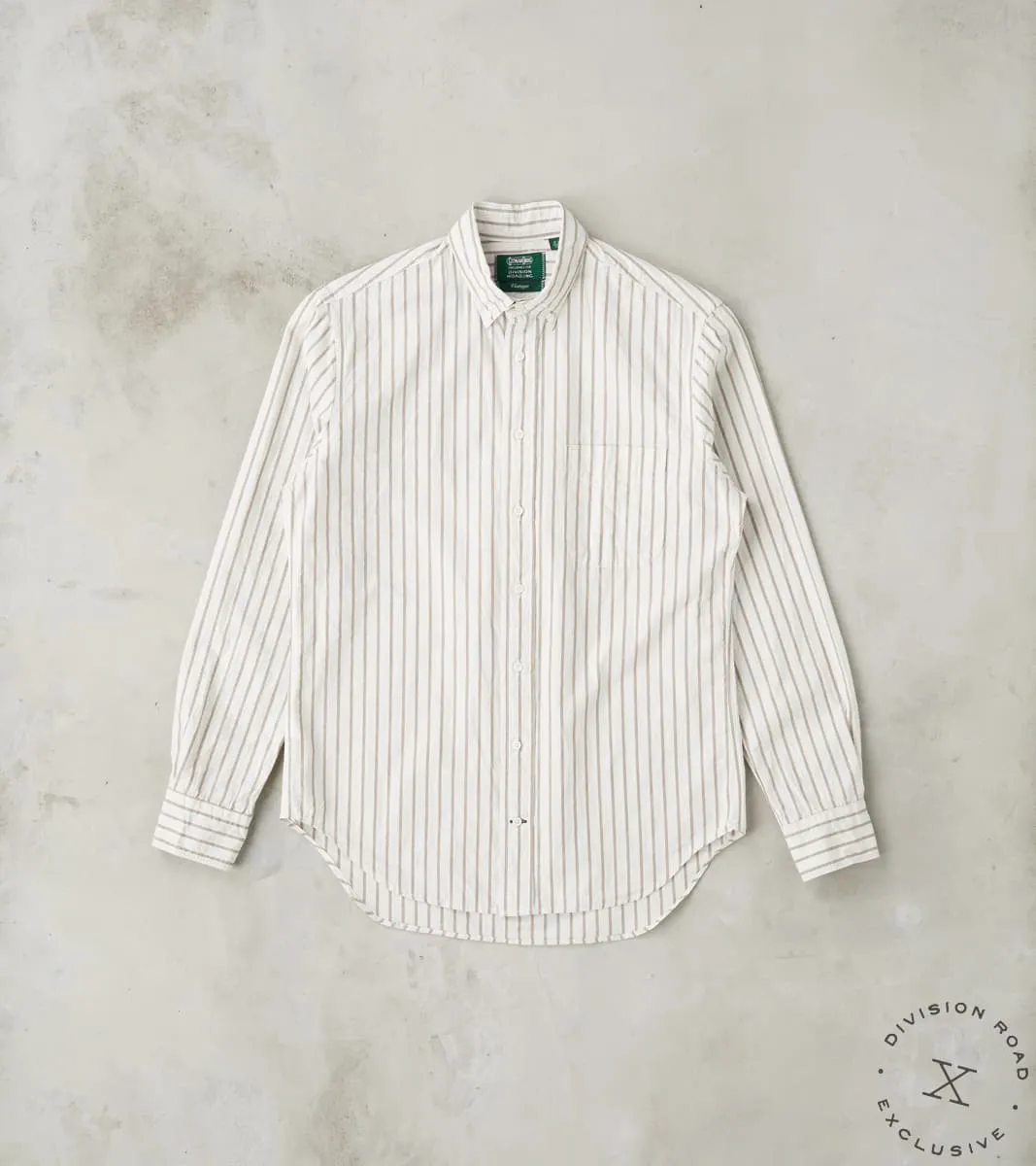 Japanese Washer Stripe - Antique White sold by Division Road